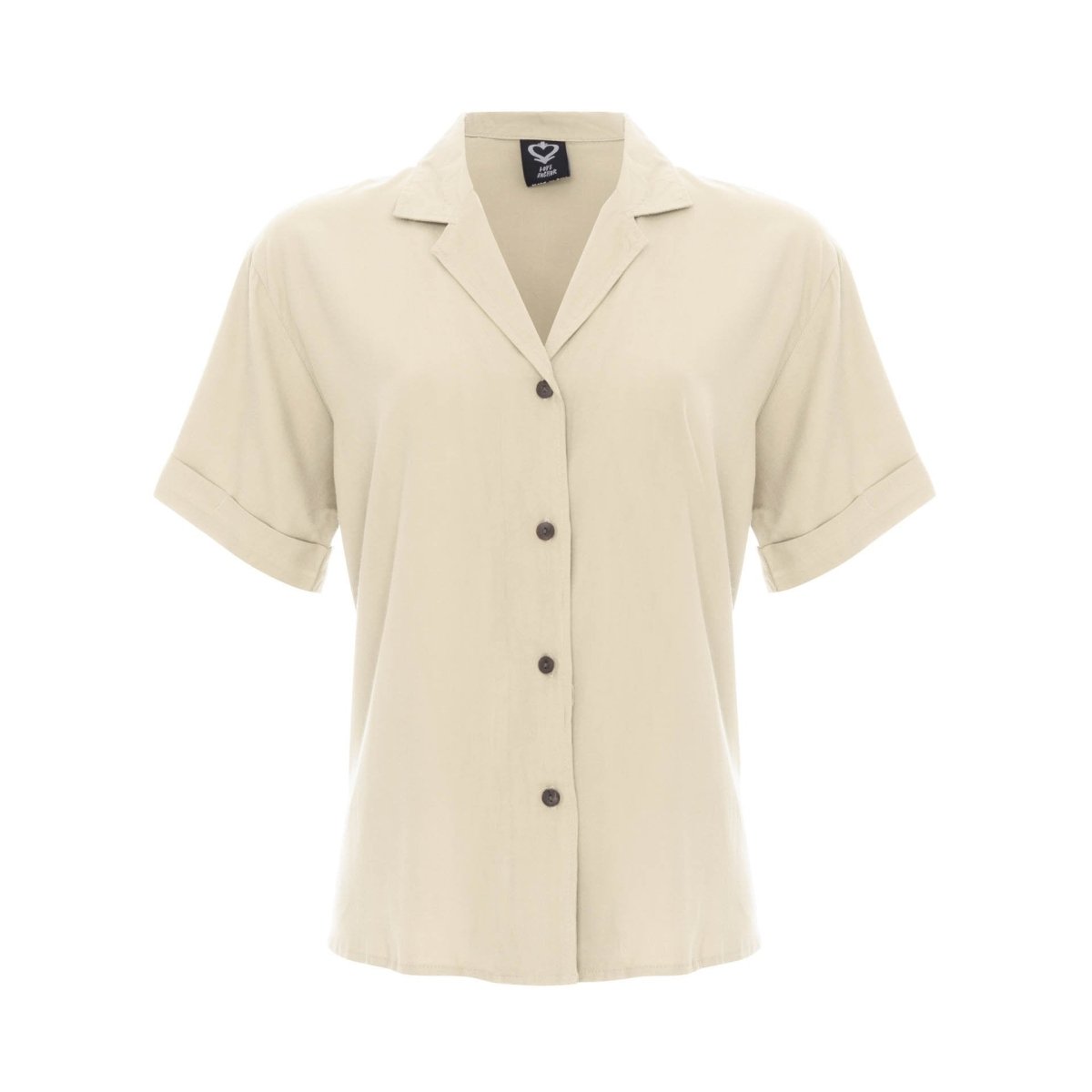 Tropical, Plain, Shirt - Love Anchor Bali