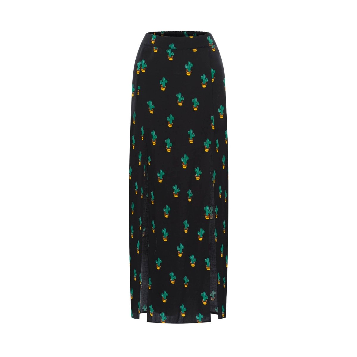 Tulip, Tropical Macaw White, Maxi Skirt - Love Anchor Bali