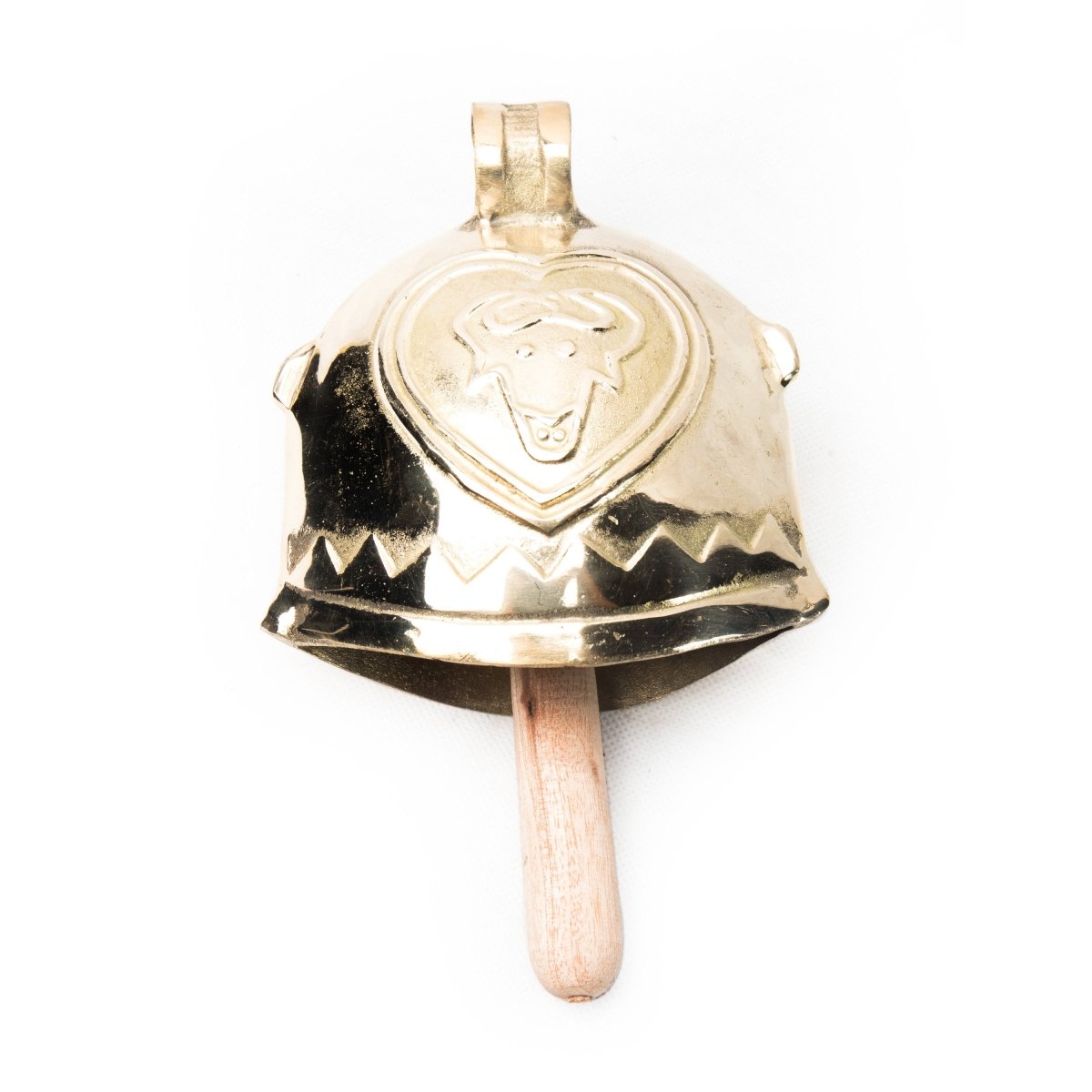 Wholesale - Copper Brass Table Display Bell - Love Anchor Bali