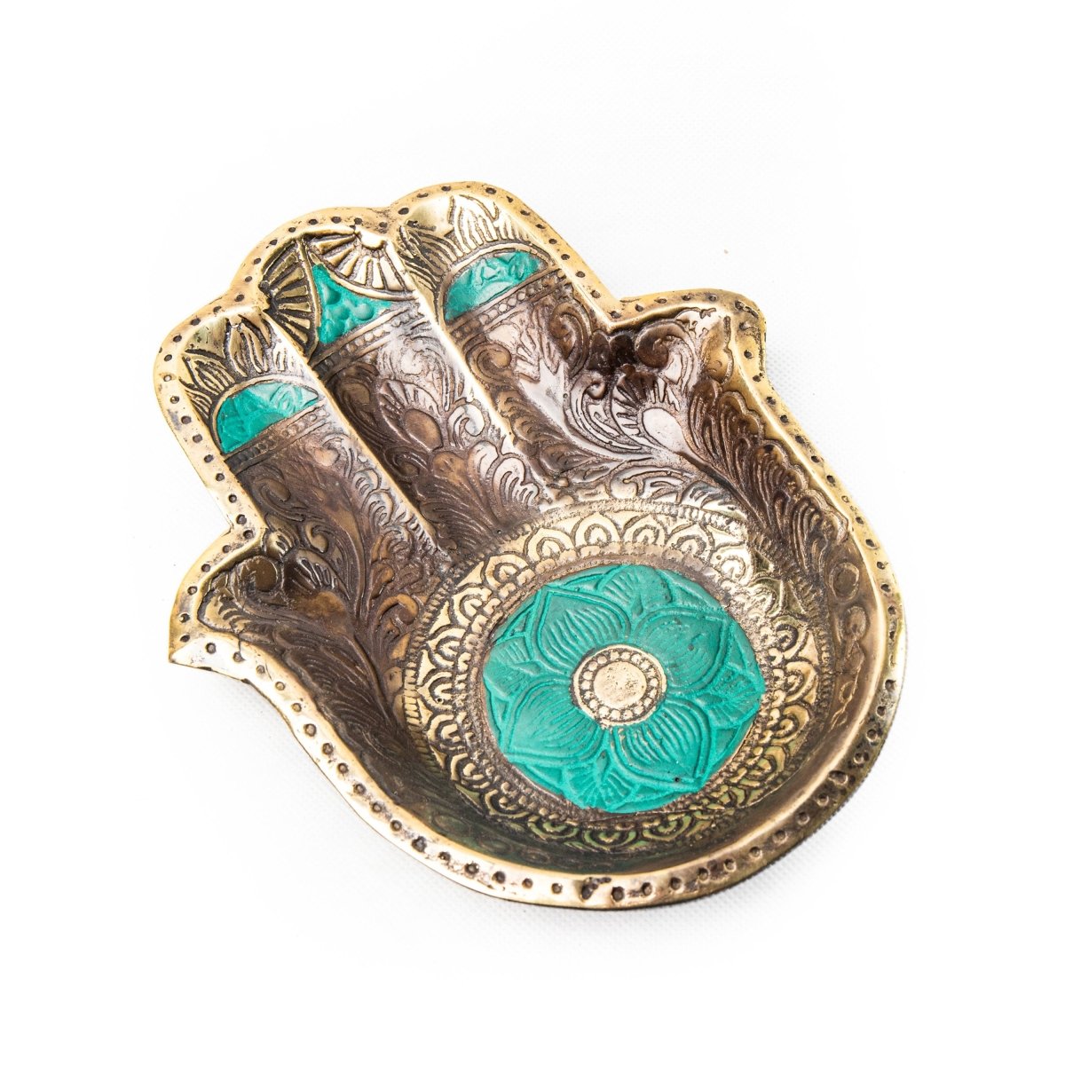 Wholesale - Copper Brass Table Display Hand 2 - Love Anchor Bali