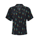 Women's Short Sleeve Shirt, Tropical, Wholesale - Love Anchor Bali